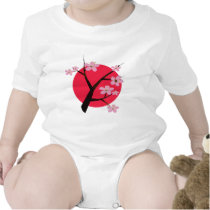 Japanese Cherry Blossom Tattoo Bodysuits