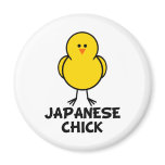 Japanese Chick magnets