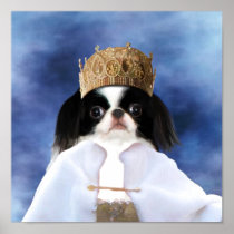 Japanese Chin Queen Canvas Print