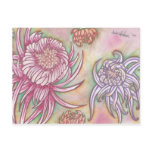Japanese Chrysanthemums postcards