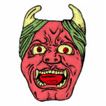 Japanese Devil's Head Photo Sculpture photo sculptures