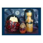 Japanese dolls business cards
