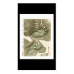 Japanese Dragon Painting c. 1700's Business Card Templates