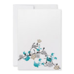 Japanese flowers Invitation
