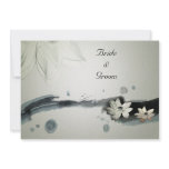 Japanese Flowers Wedding Invitation