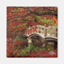 Japanese Garden, British Columbia Refrigerator Magnets