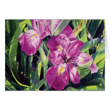 Japanese Garden Greeting Card