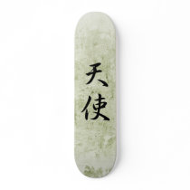 Japanese Kanji for Angel - Tenshi Skate Deck