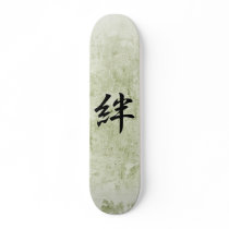 Japanese Kanji for Bond - Kizuna Custom Skateboard