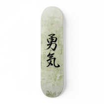 Japanese Kanji for Courage - Yuuki Skate Board