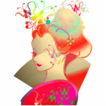 Japanese KIMONO girl Cut Outs
