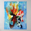 Japanese Koi Print