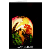 JAPANESE LIGHT simple card