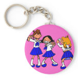 Japanese MANGA high-school girls keychains