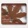 Japanese Maple Leaf Wedding Mousepad