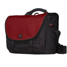 Japanese Maple Red Black Laptop Commuter Bag