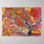 Japanese Maple Tree Drawing Print