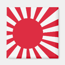 Japanese Navy Flag T-shirts and Apparel Magnet