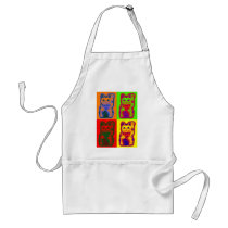 JAPANESE ney CAT Maneki Neko Apron