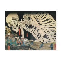 Japanese Painting c. 1800's Post Card