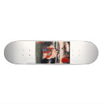 Japanese Painting c. 1800's Skate Board