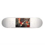 Japanese Painting c. 1800's Skate Board Decks