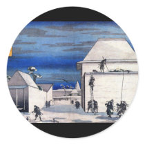 Japanese Painting c. 1800's Stickers