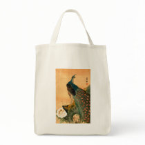 Japanese Peacock no.2 Tote Bags