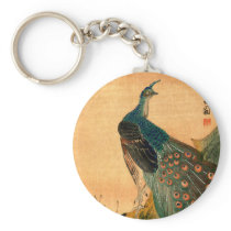 Japanese Peacock no.2 Key Chains