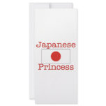 Japanese Princess Custom Rack Cards