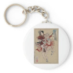 Japanese Print - Hangakujo 1885 Keychains