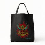 Japanese samurai helmet cool bag design