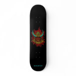 Japanese samurai helmet cool skateboard