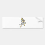 Japanese samurai warrior katana sword fighting bumper stickers