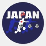Japanese soccer players and soccer fans gifts stickers
