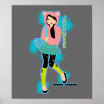Japanese Street Fashion Poster
