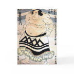Japanese sumo-wrestler greeting cards