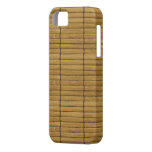 Japanese Tatami Bamboo Planks Mat Brown iPhone 5 Cases