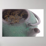 Japanese Teapot with Tea Photo posters