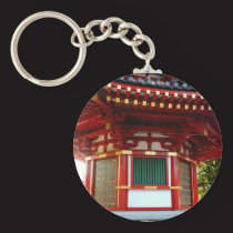 Japanese Temple Pagoda Keychain keychains