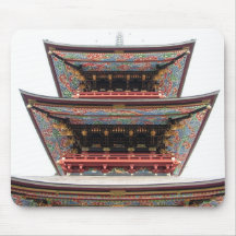 Japanese Temple Pagoda Mousemat