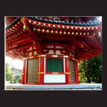 Japanese Temple Pagoda Postcard postcards