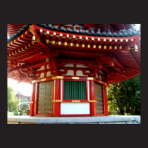 Japanese Temple Pagoda Poster posters