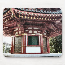 Japanese Temple Pagoda Sketch Mousepad mousepads