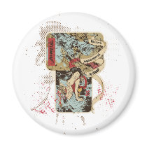Japanese Vintage Fridge Magnets
