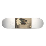 Japanese Warrior Painting. Circa 1922 Skateboards