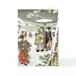 Japanese Winter Scene Card