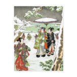 Japanese Winter Scene Post Cards