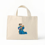 Japanese Woman With Cat Tote Bag