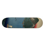 Japanese Woodcut #1 Skateboard